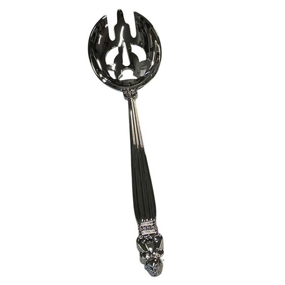 GODINGER Olde Copenhagen Silverplate Set of 7 Heavy Serving Pieces Flatware - Picture 3 of 9